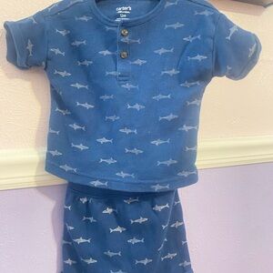 Carter's Ocean Blue Shark Set